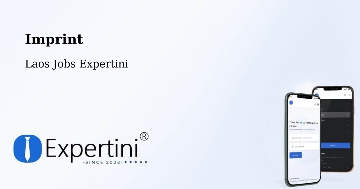 Imprint – Ban Thatèng - Laos Jobs Expertini